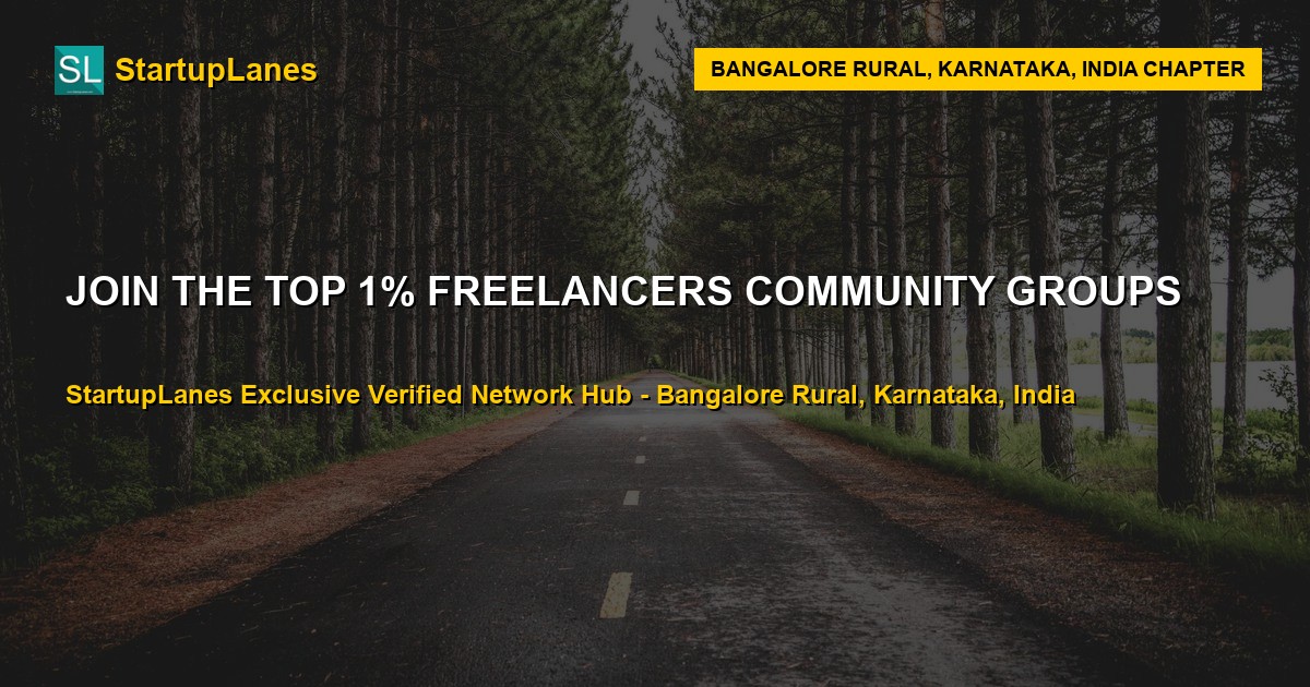 Freelancers WhatsApp Groups in Bangalore Rural