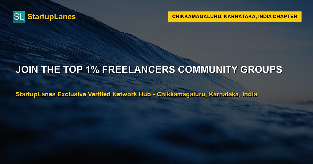 Freelancers WhatsApp Groups in Chikkamagaluru