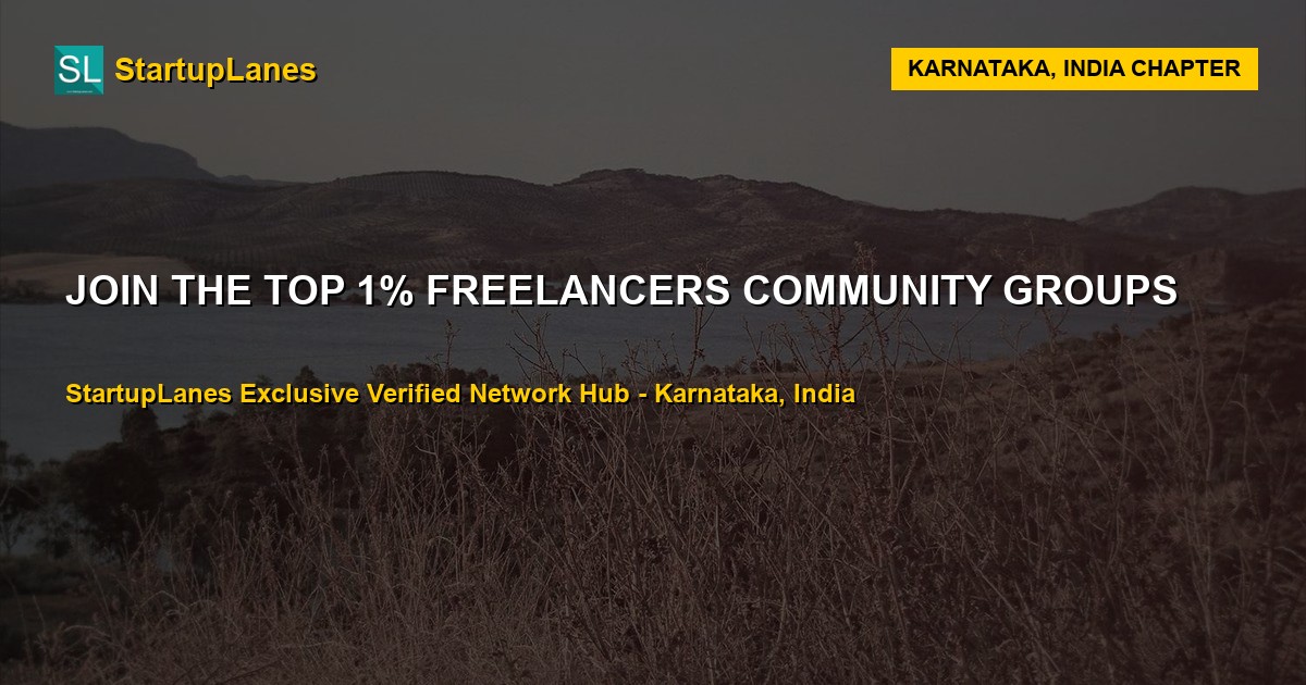 Freelancers WhatsApp Groups in Karnataka