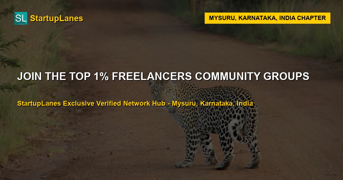 Freelancers WhatsApp Groups in Mysuru