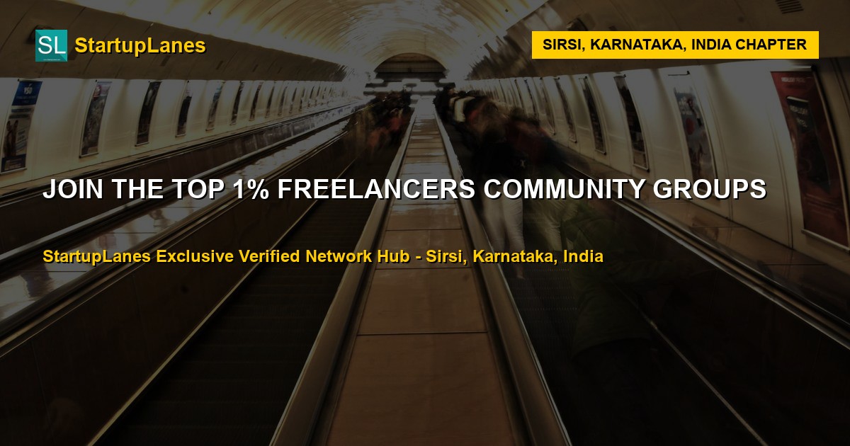 Freelancers WhatsApp Groups in Sirsi