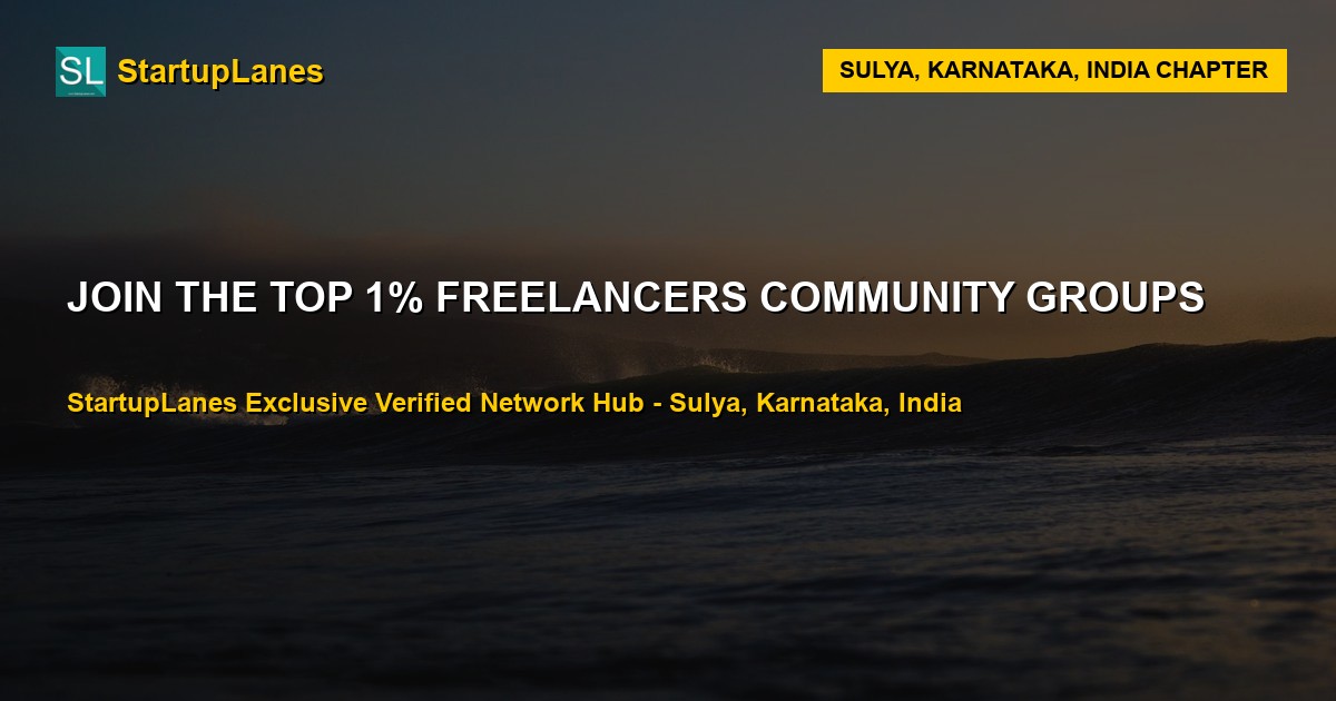 Freelancers WhatsApp Groups in Sulya