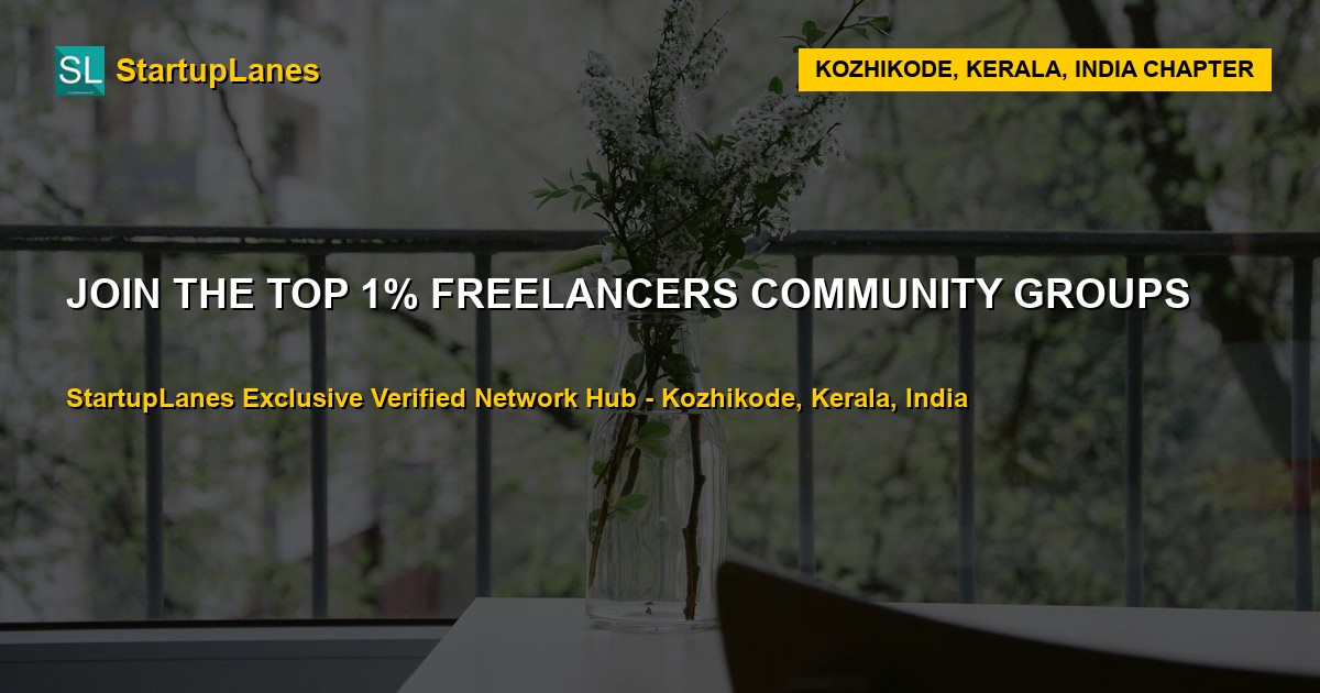 Freelancers WhatsApp Groups in Kozhikode