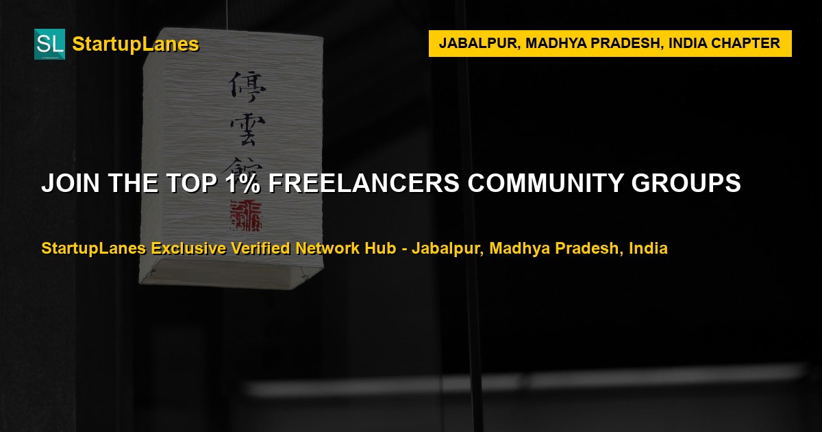 Freelancers WhatsApp Groups in Jabalpur