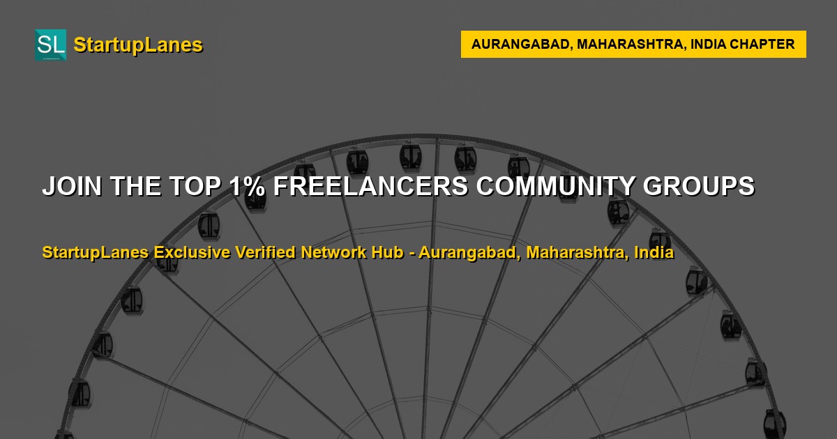 Freelancers WhatsApp Groups in Aurangabad
