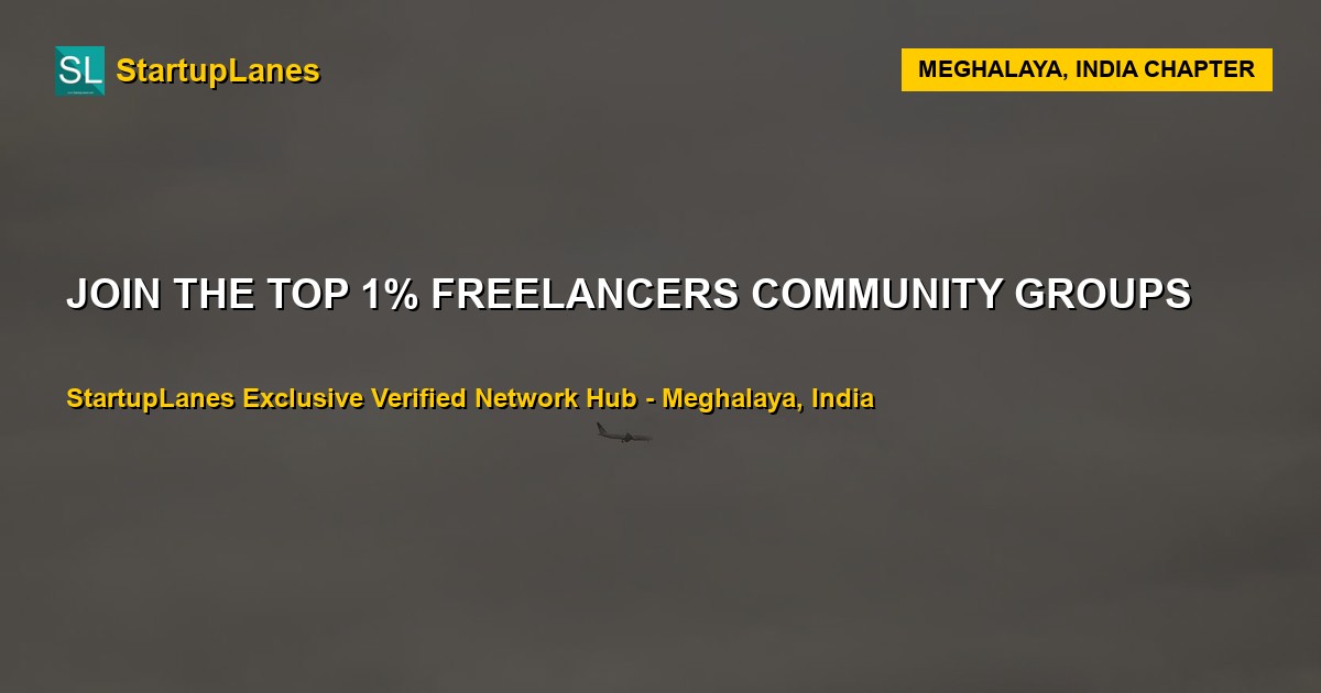 Freelancers WhatsApp Groups in Meghalaya