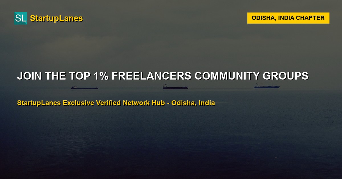 Freelancers WhatsApp Groups in Odisha