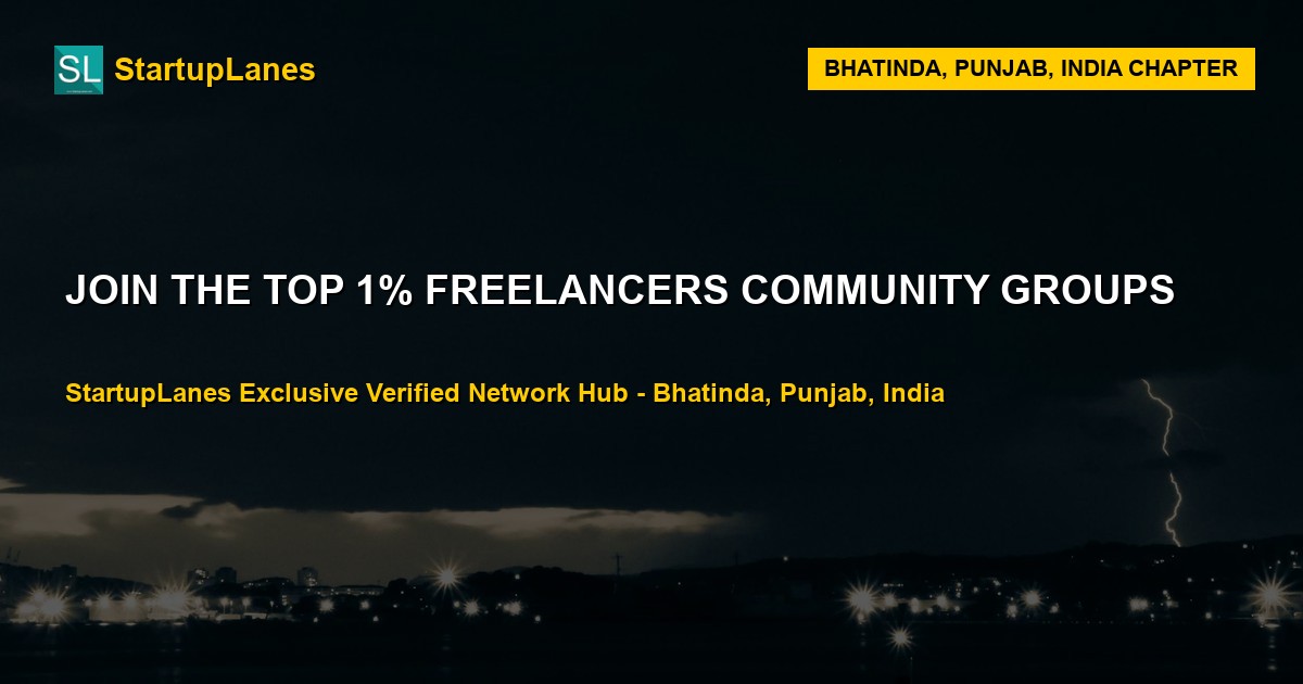 Freelancers WhatsApp Groups in Bhatinda