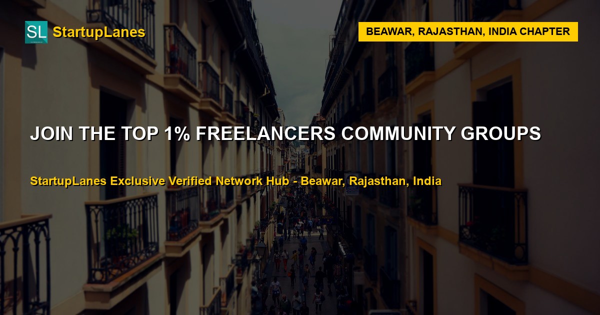 Freelancers WhatsApp Groups in Beawar