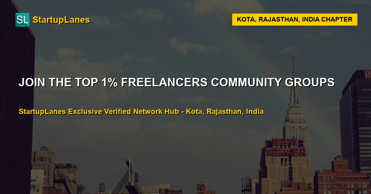 Freelancers WhatsApp Groups in Kota