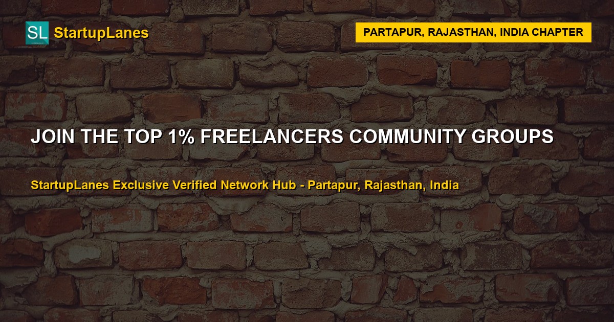 Freelancers WhatsApp Groups in Partapur
