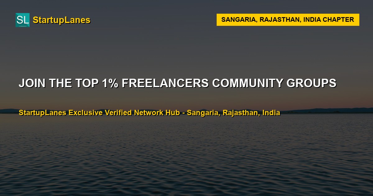 Freelancers WhatsApp Groups in Sangaria