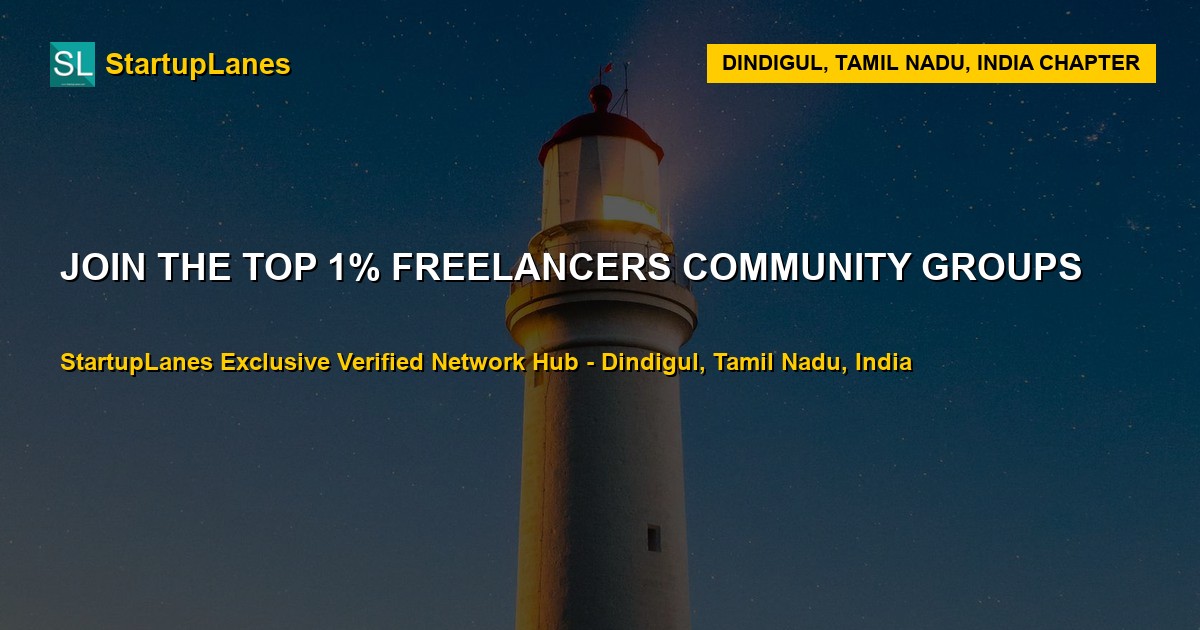 Freelancers WhatsApp Groups in Dindigul