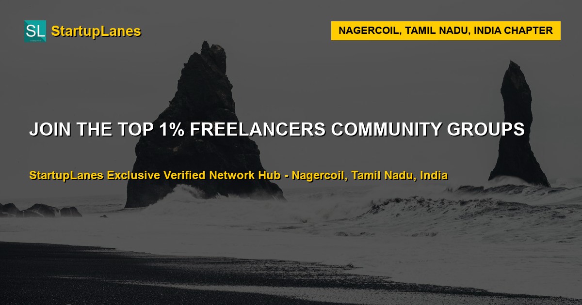 Freelancers WhatsApp Groups in Nagercoil
