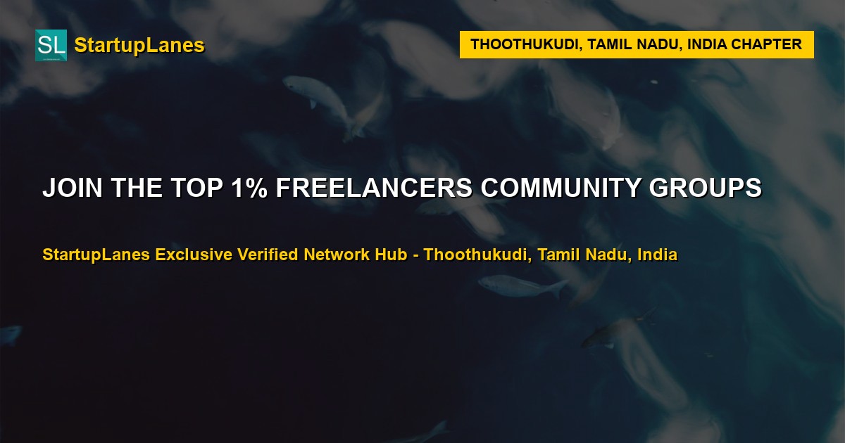 Freelancers WhatsApp Groups in Thoothukudi