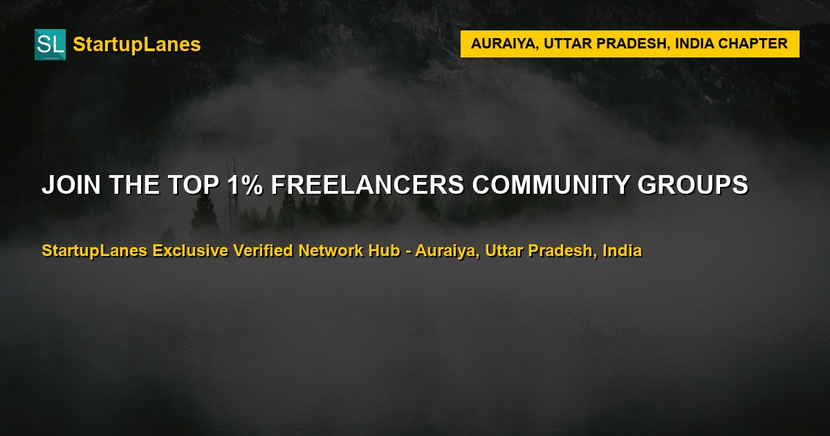 Freelancers WhatsApp Groups in Auraiya