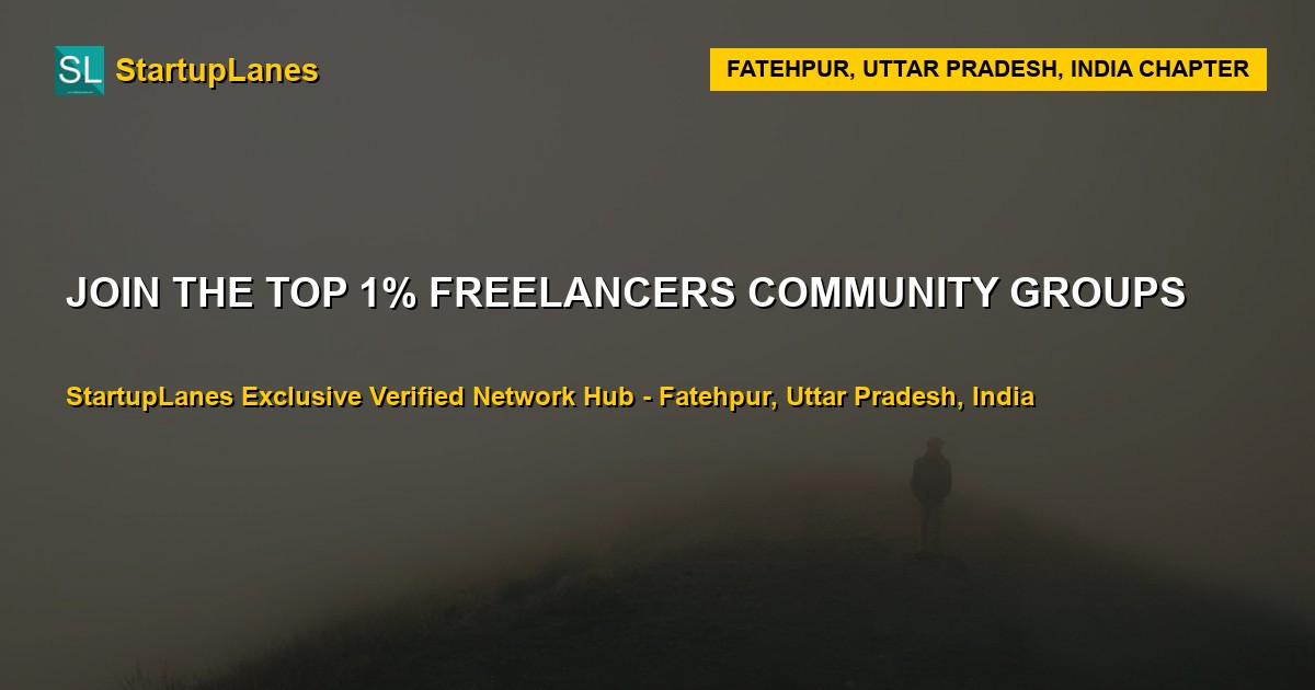 Freelancers WhatsApp Groups in Fatehpur