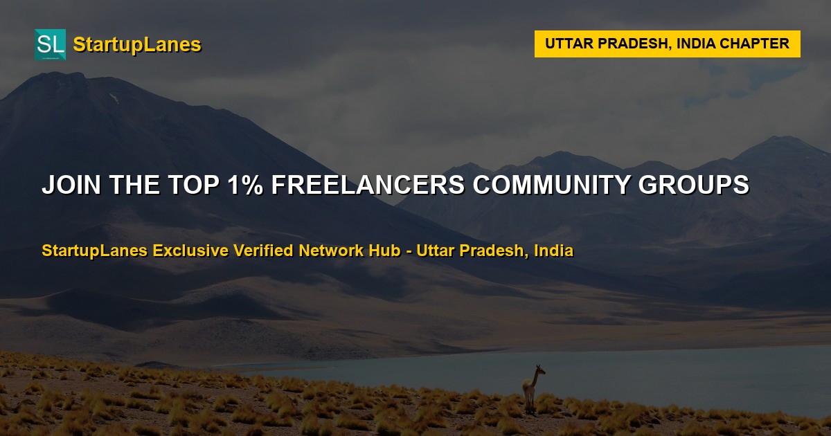 Freelancers WhatsApp Groups in Uttar Pradesh