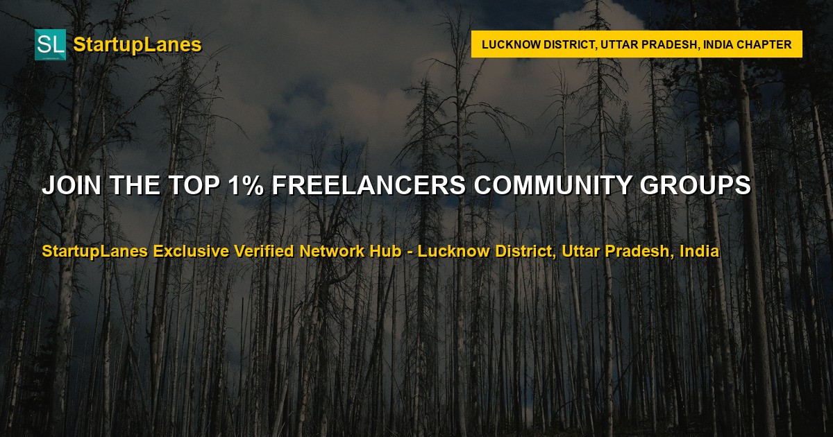 Freelancers WhatsApp Groups in Lucknow District