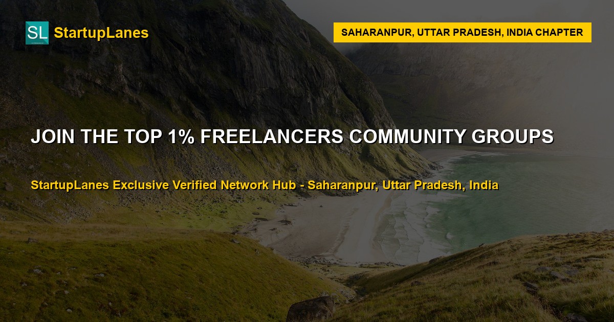 Freelancers WhatsApp Groups in Saharanpur