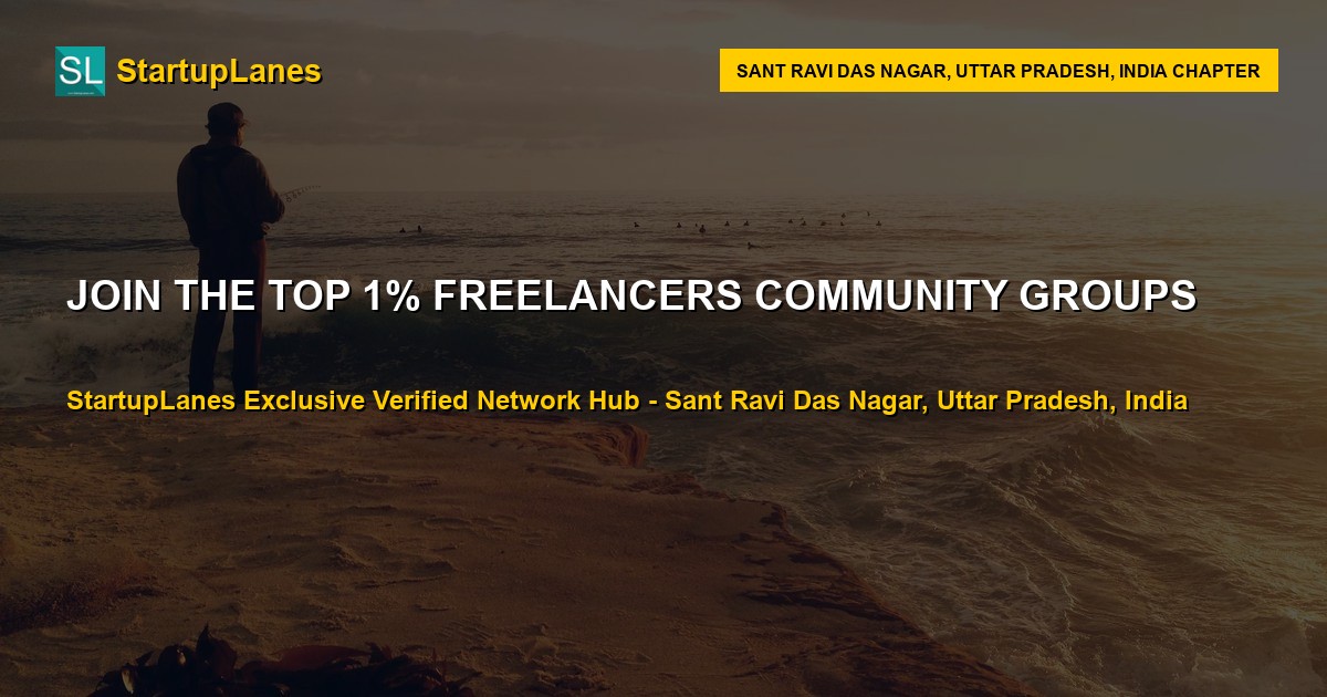 Freelancers WhatsApp Groups in Sant Ravi Das Nagar