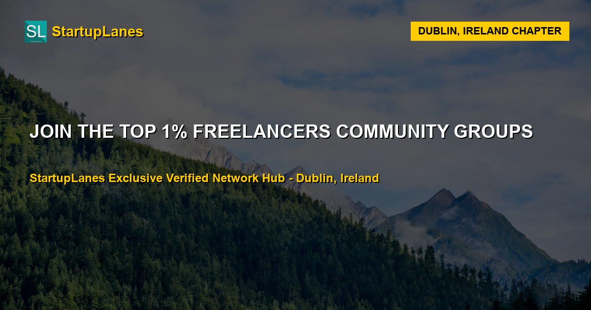 Freelancers WhatsApp Groups in Dublin