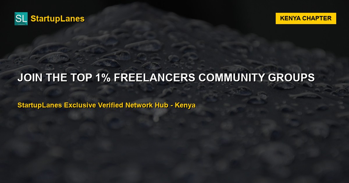 Freelancers WhatsApp Groups in Kenya