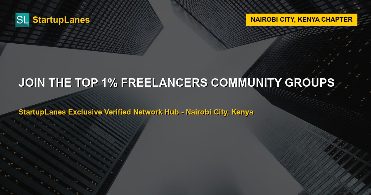 Freelancers WhatsApp Groups in Nairobi City