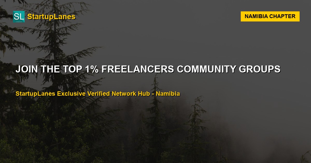 Freelancers WhatsApp Groups in Namibia