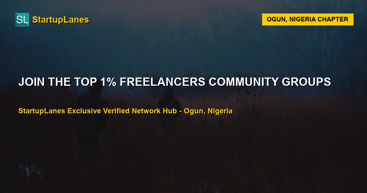 Freelancers WhatsApp Groups in Ogun