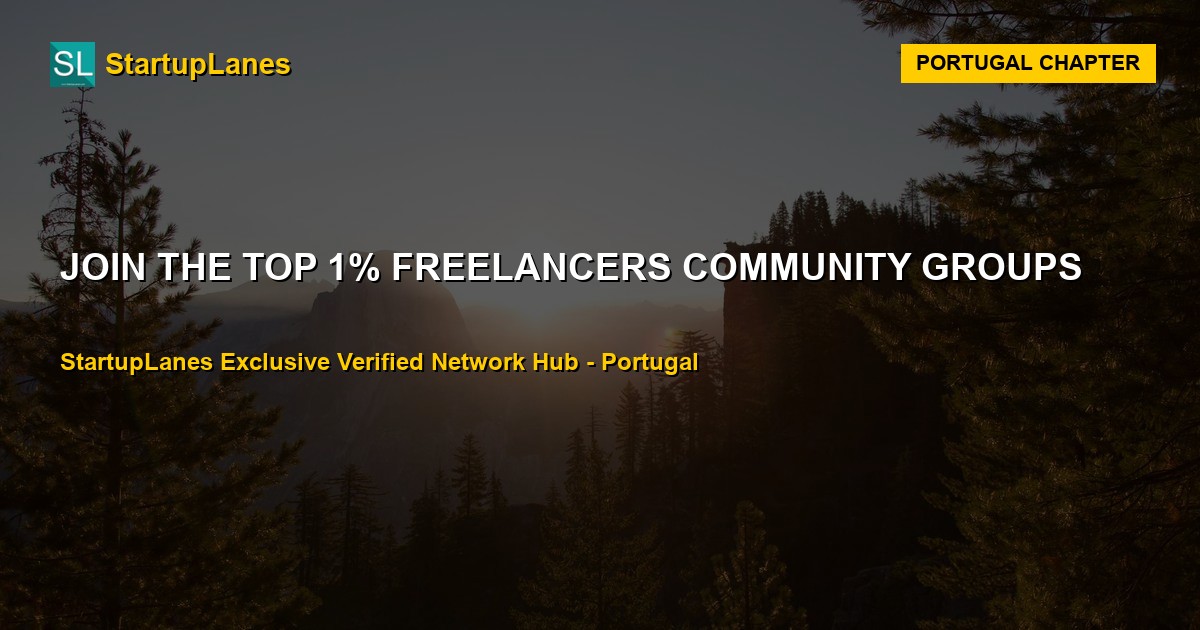 Freelancers WhatsApp Groups in Portugal