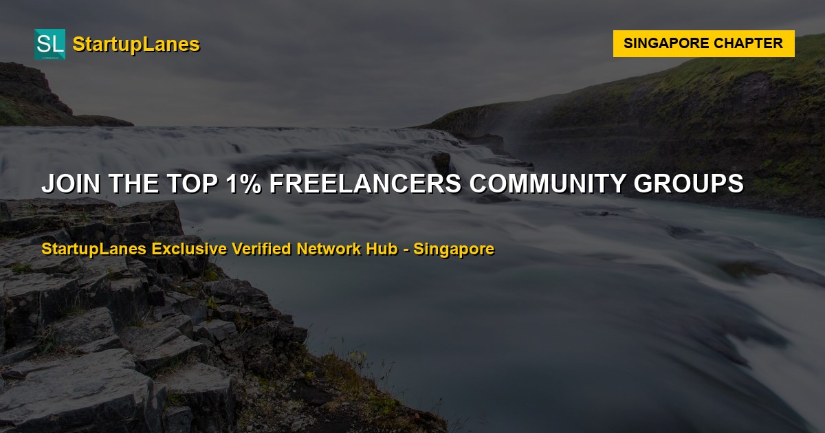Freelancers WhatsApp Groups in Singapore