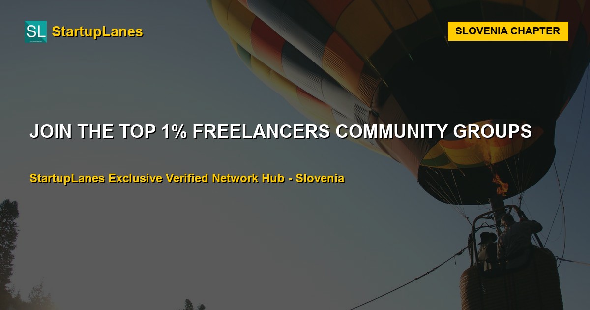 Freelancers WhatsApp Groups in Slovenia