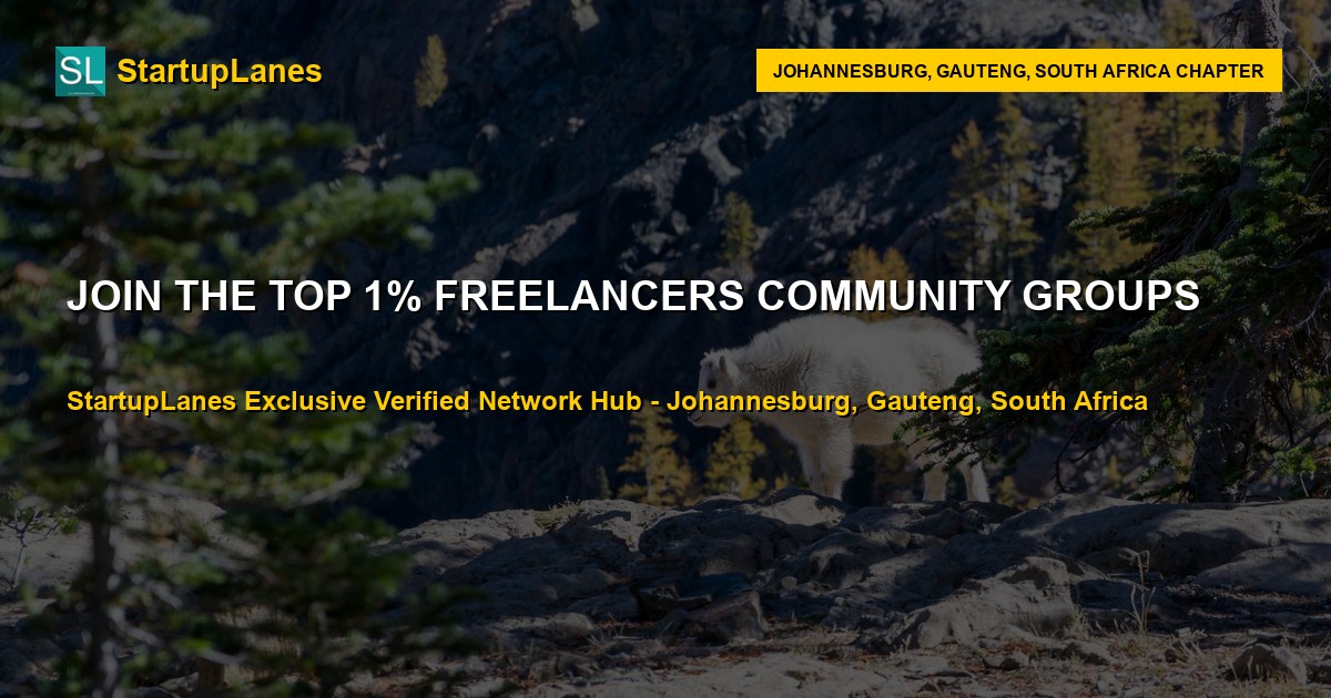 Freelancers WhatsApp Groups in Johannesburg