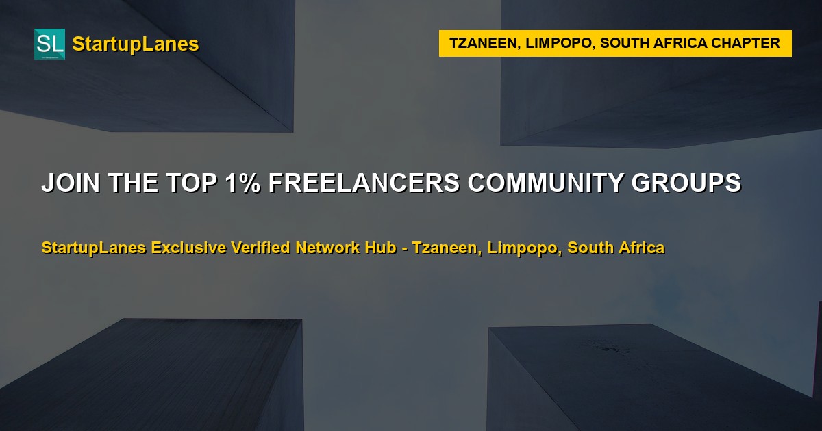 Freelancers WhatsApp Groups in Tzaneen
