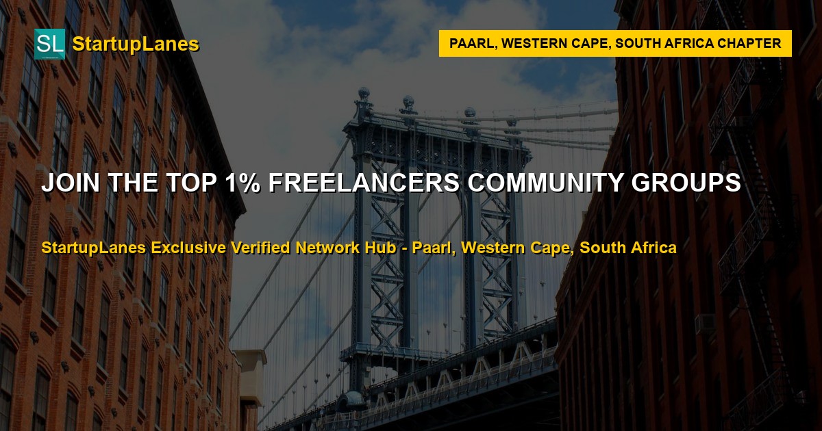 Freelancers WhatsApp Groups in Paarl