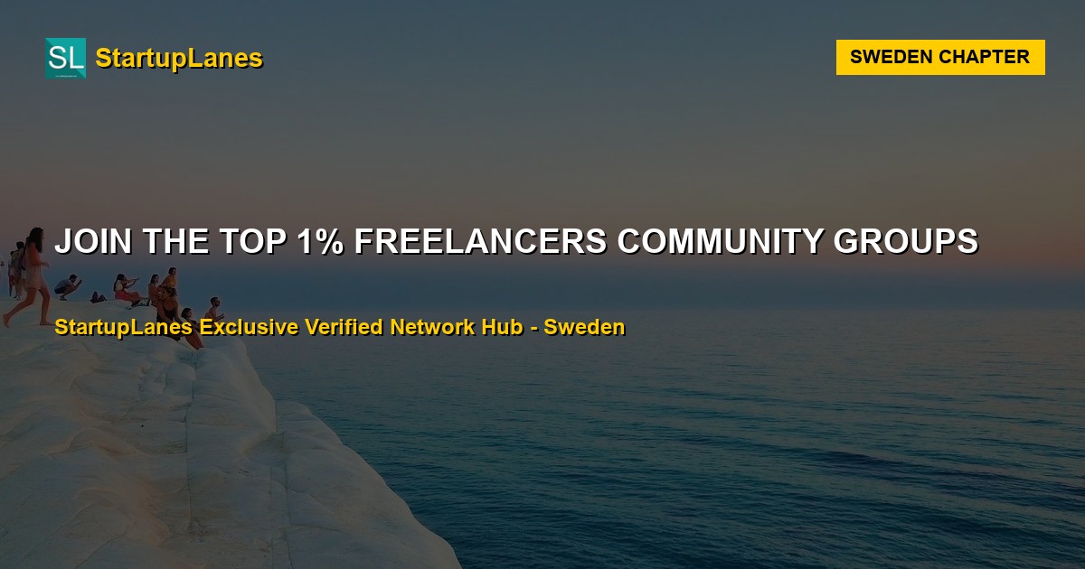 Freelancers WhatsApp Groups in Sweden