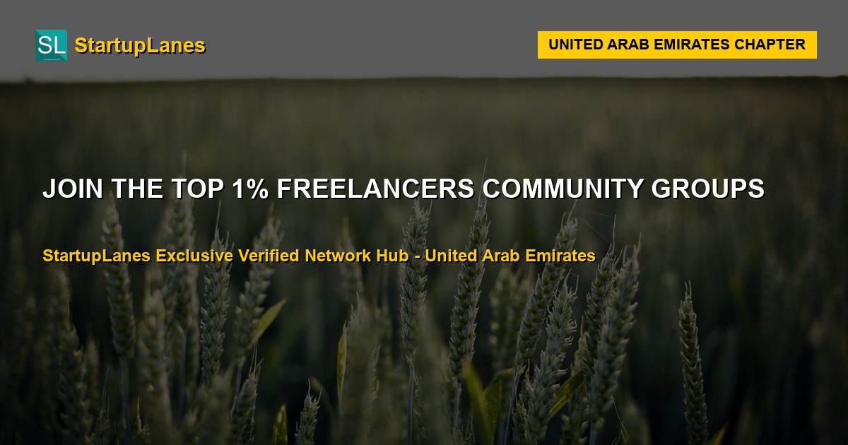 Freelancers WhatsApp Groups in United Arab Emirates