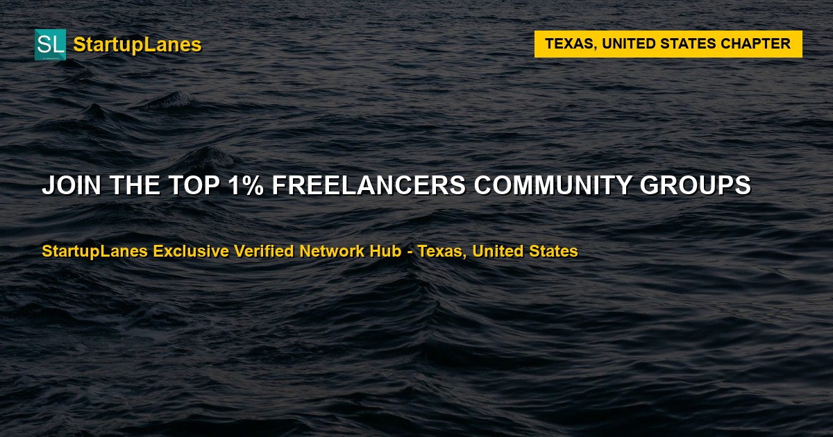 Freelancers WhatsApp Groups in Texas