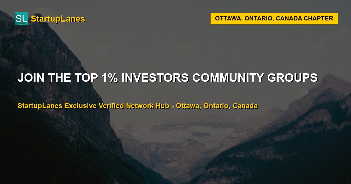 Investors WhatsApp Groups in Ottawa