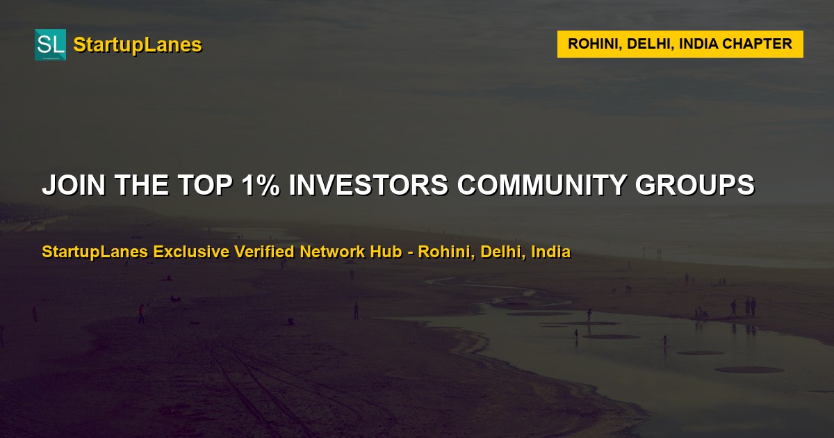 Investors WhatsApp Groups in Rohini