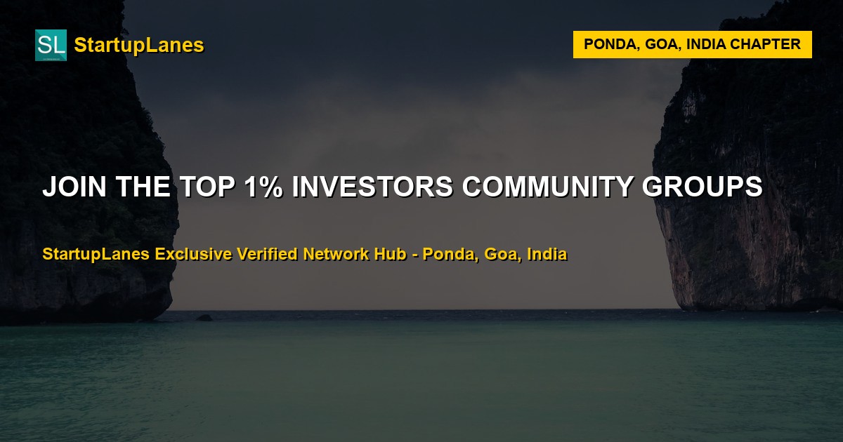 Investors WhatsApp Groups in Ponda