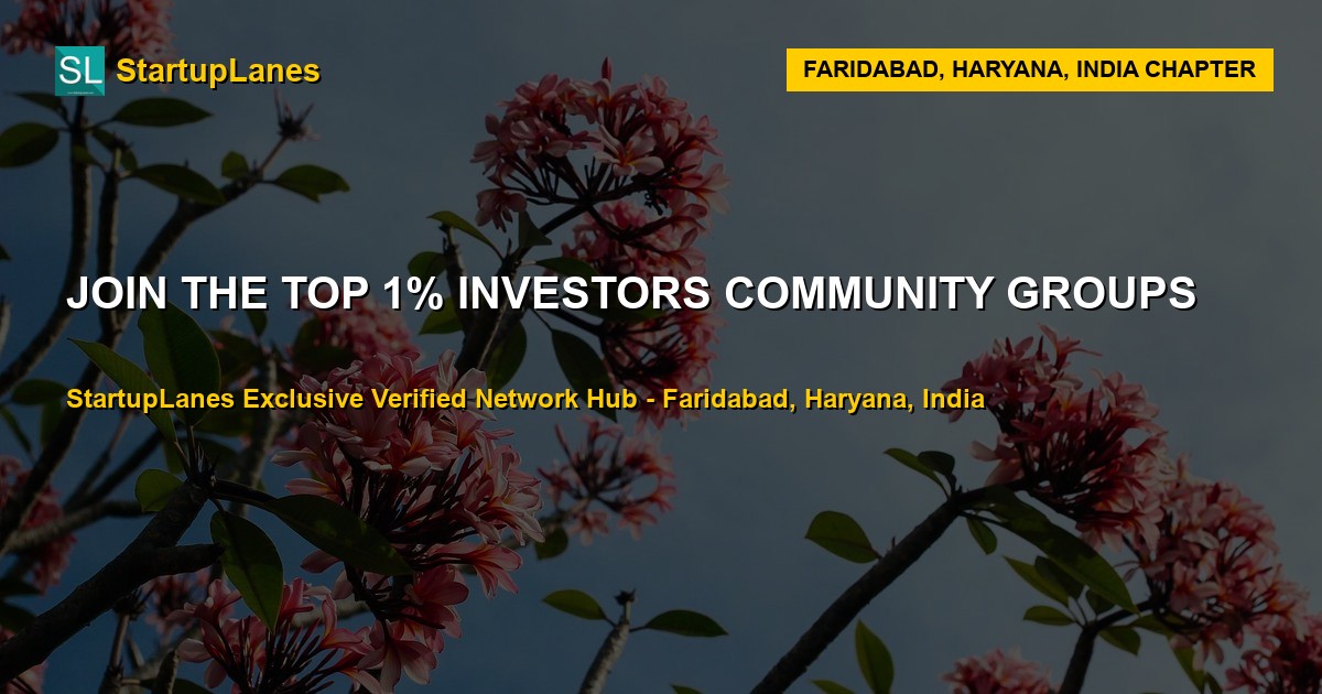 Investors WhatsApp Groups in Faridabad