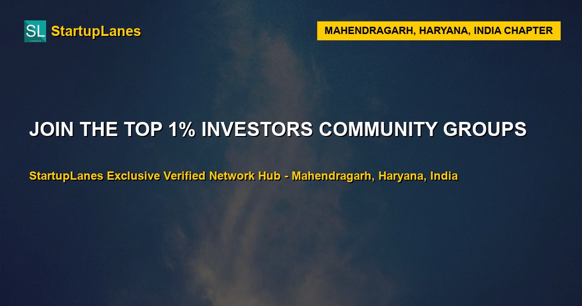 Investors WhatsApp Groups in Mahendragarh