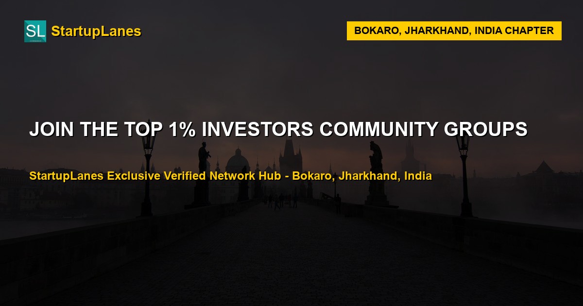 Investors WhatsApp Groups in Bokaro
