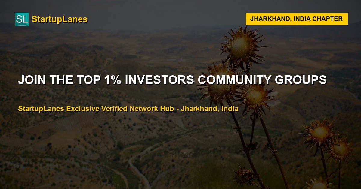 Investors WhatsApp Groups in Jharkhand