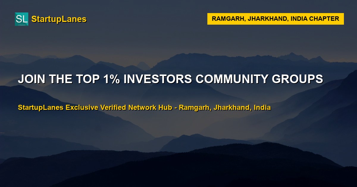 Investors WhatsApp Groups in Ramgarh