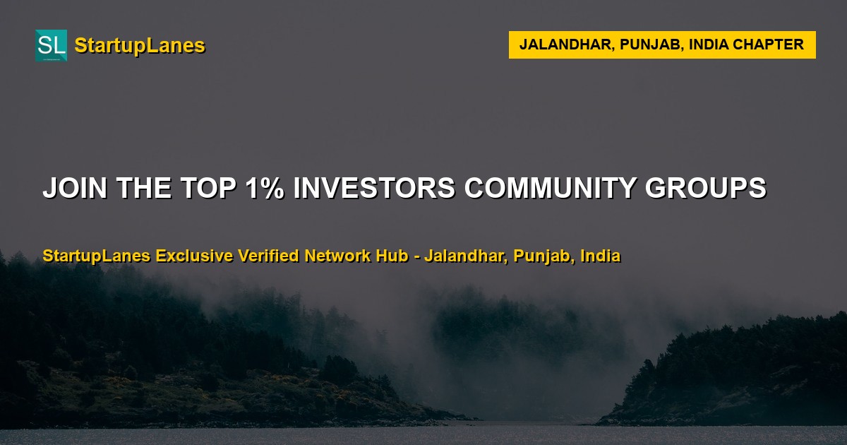 Investors WhatsApp Groups in Jalandhar
