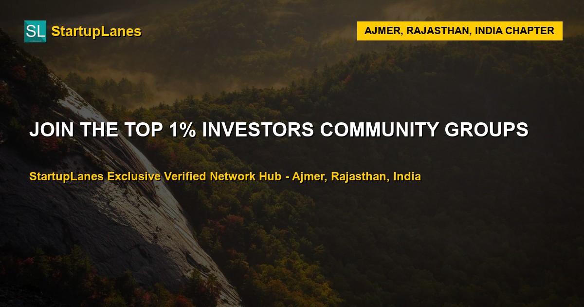 Investors WhatsApp Groups in Ajmer