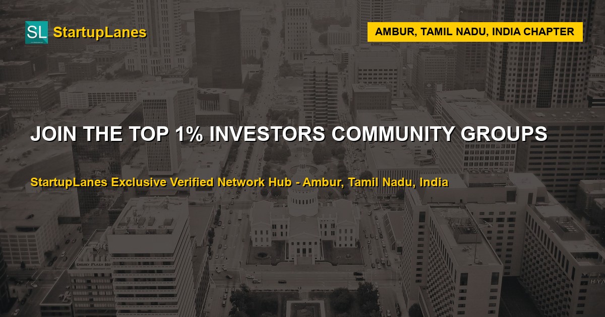 Investors WhatsApp Groups in Ambur